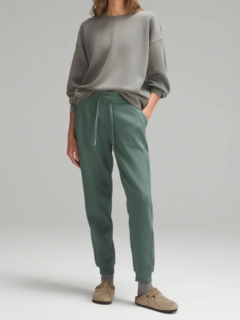 Lululemon Scuba High-Rise Jogger Medium Forest Green Size 8